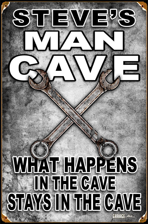 Man Cave What Happens In The Cave Personalized