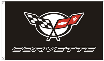C5 Corvette Emblem Banner