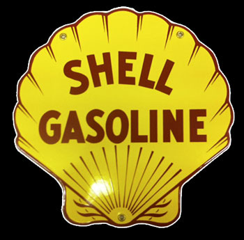 Shell Gasoline Porcelain Sign