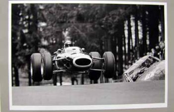1967 Jackie Stewart BRM 261 Poster