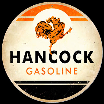 Hancock Gasoline Sign