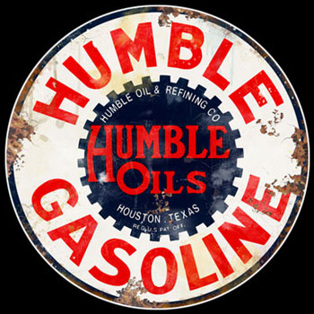 Humble Gasoline Sign