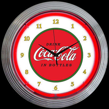 Coca Cola 1910 Classic Neon Clock