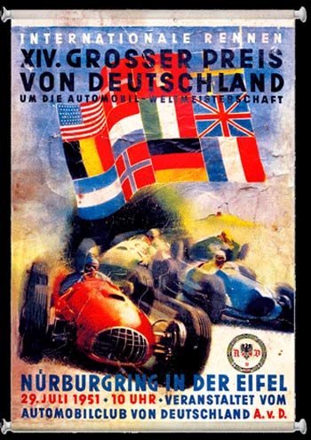 1953 Grand Prix Mural