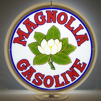 Magnolia Gasoline Globe