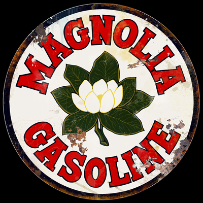 Magnolia Gasoline Sign