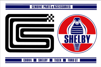 Shelby Genuine Parts & Accessories Sign