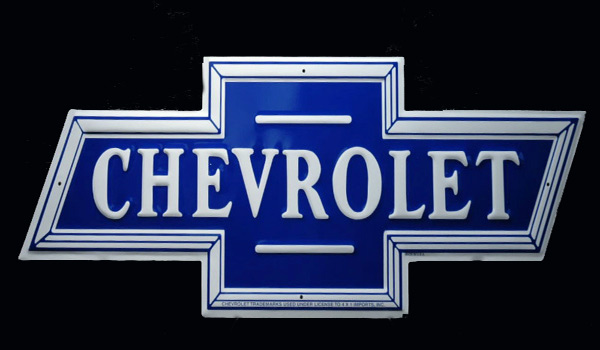 Chevy Bow tie Sign