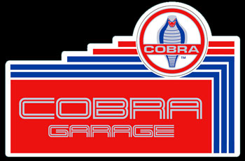 Cobra Garage Sign