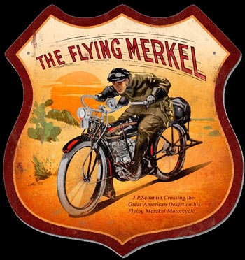 The Flying Merkel Shield Sign