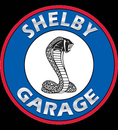 Large Shelby Garage Disk Sign