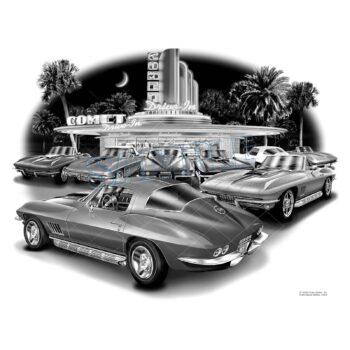 1967 Corvette Big Block Art Print