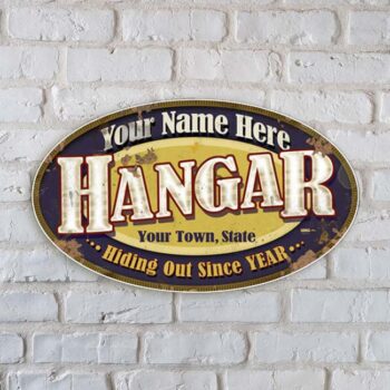 Personalize This Hanger Sign With Your Own Name!