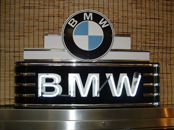 BMW Neon Sign, Custom Business Neon Sign, Custom Led Logo Neon