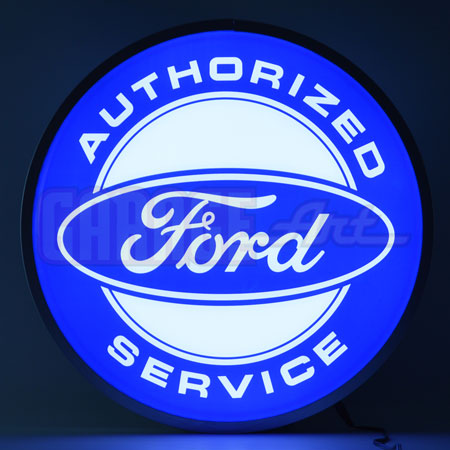 Ford Authorized Service Lighted Sign