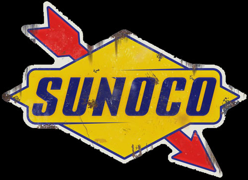 Sunoco Arrow Sign - GA7195 | Garage Art™