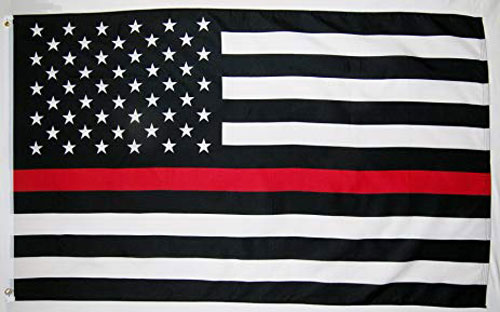 USA Red Line Banner