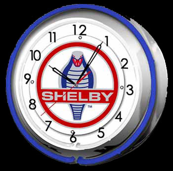 Shelby Large Neon Clock