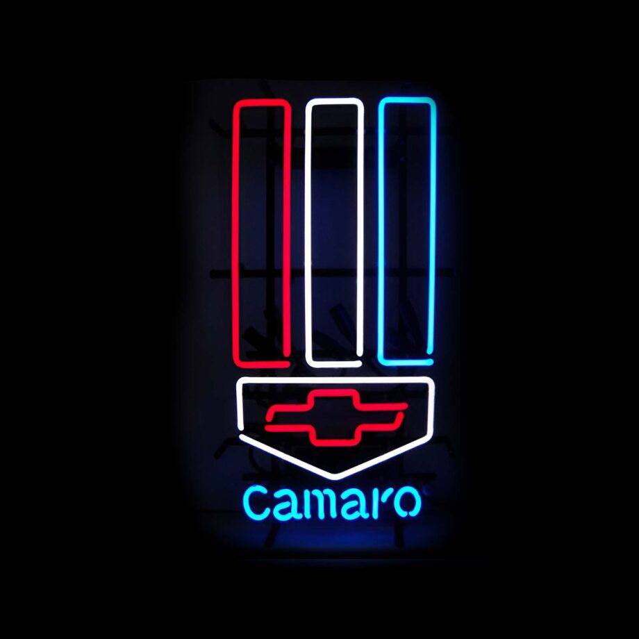 Chevy Camaro Badge Neon Sign