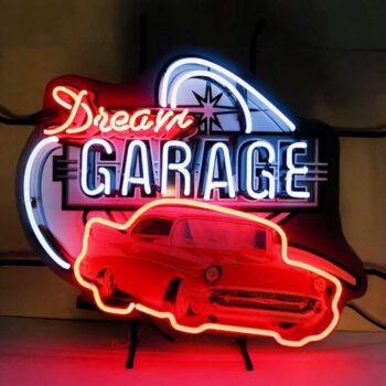 Chevy Dream Garage Neon Sign