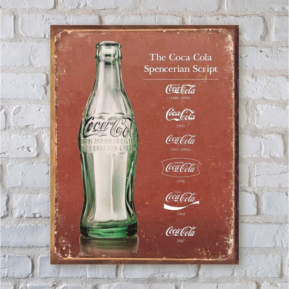Coke Script Heritage sign