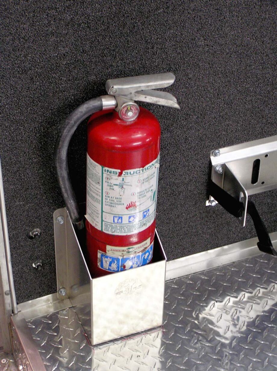 Pit Pal Fire Extinguisher Wall Unit