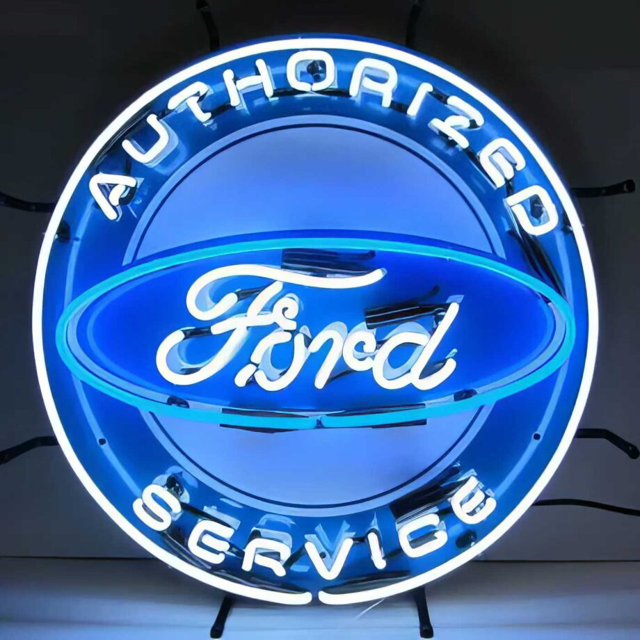 Ford "Authorized Service" Neon Sign