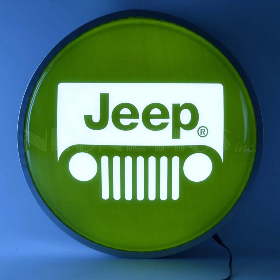 Jeep LED Lighted Sign