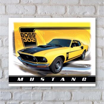 Mustang Boss 302 Sign