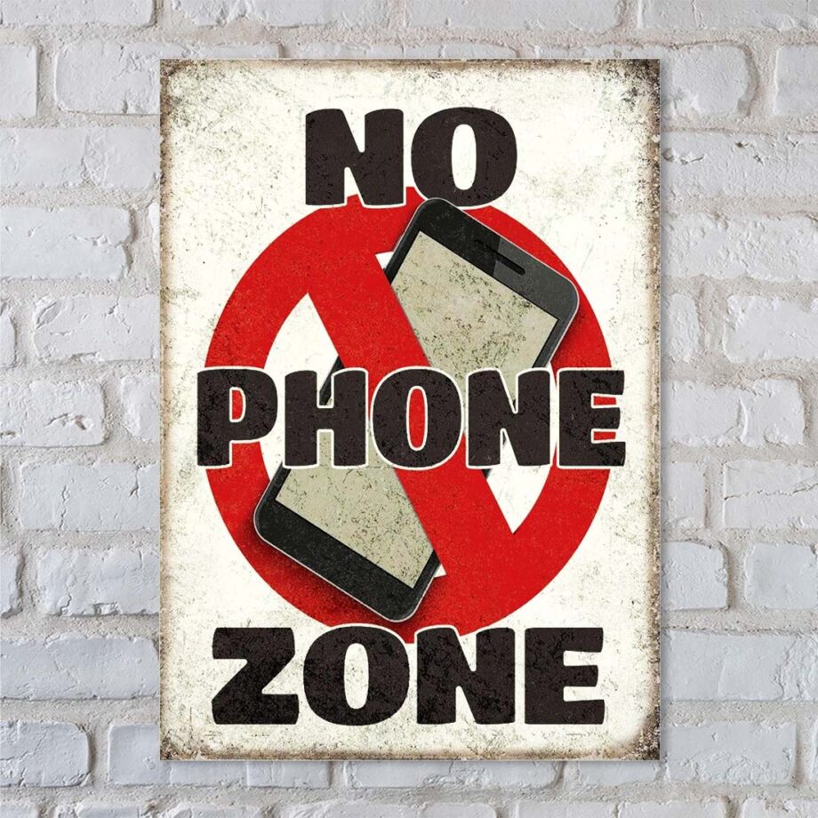 No Phone Zone Magnet