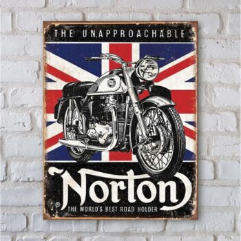 Norton Motorcycle Vintage Sign – GA5741