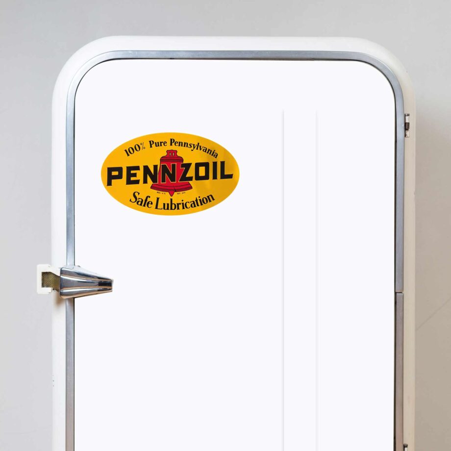 Pennzoil Decal Safe Lubrication 100% Pure Pennsylvania
