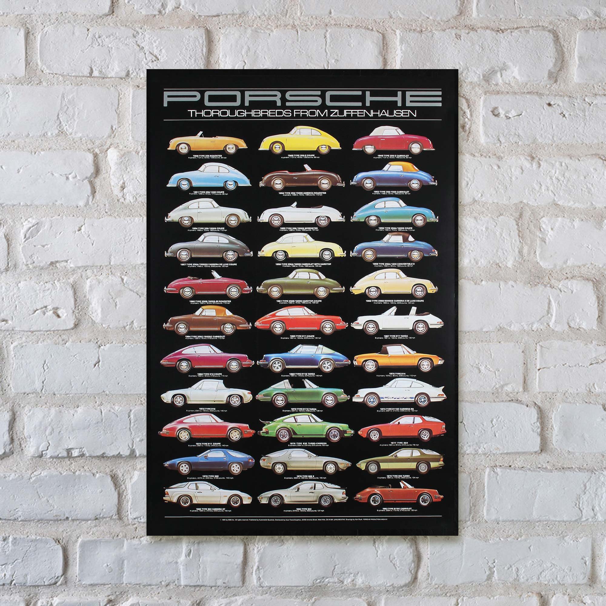 Porsche Heritage Design Garage Mat