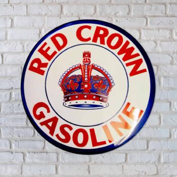 Red Crown Gasoline Magnet