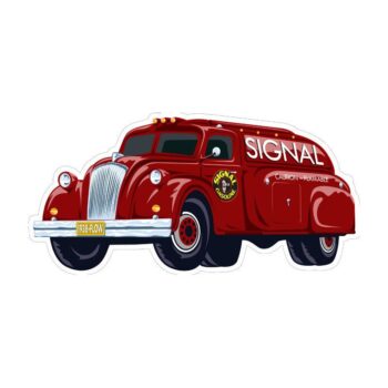 Signal Gas Tanker Sign