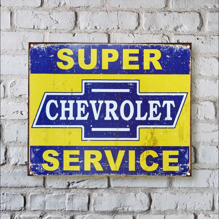 Super Chevy Service Magnet Chevy Super Service Magnet
