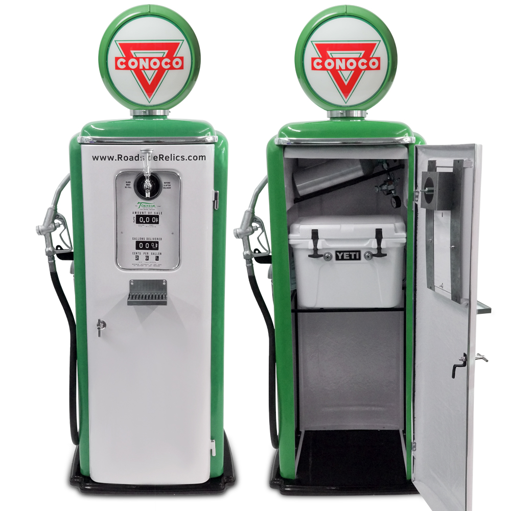 Conoco Beverage Dispenser Gas Pump
