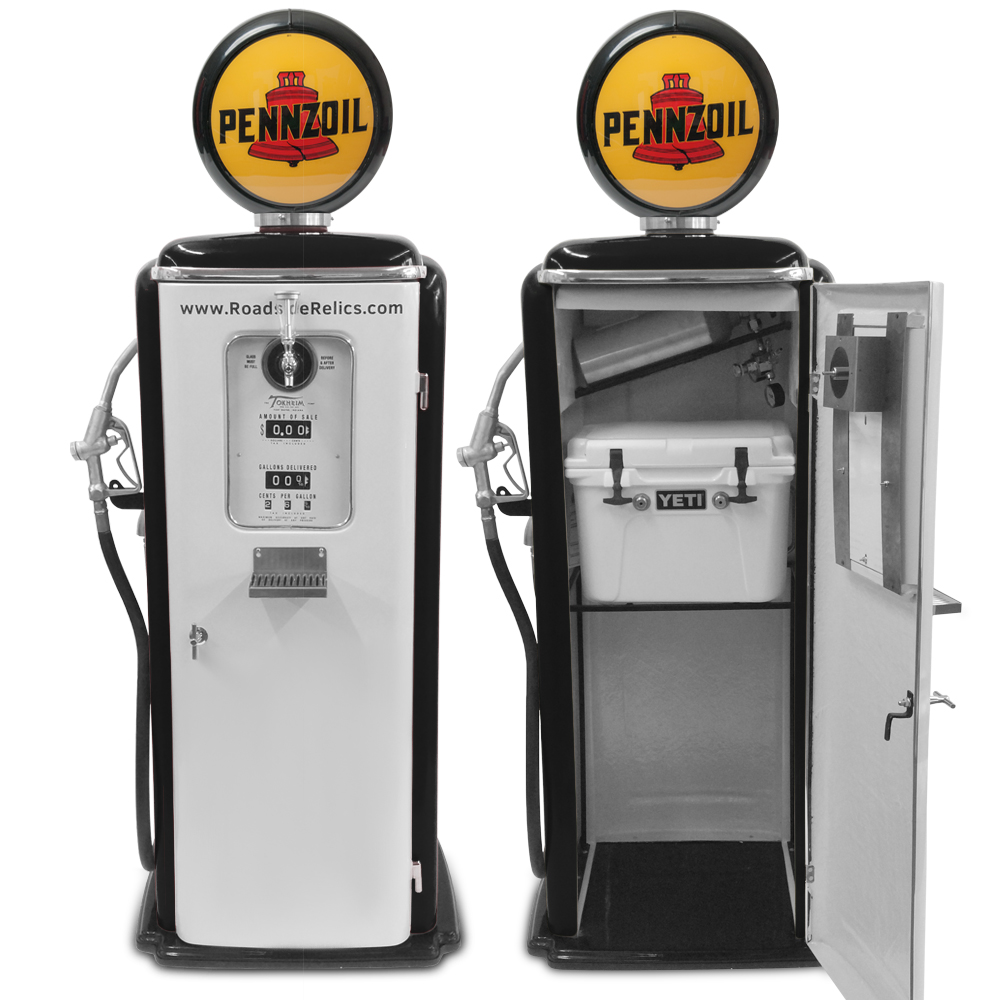 Pennzoil Beverage Dispenser Gas Pump