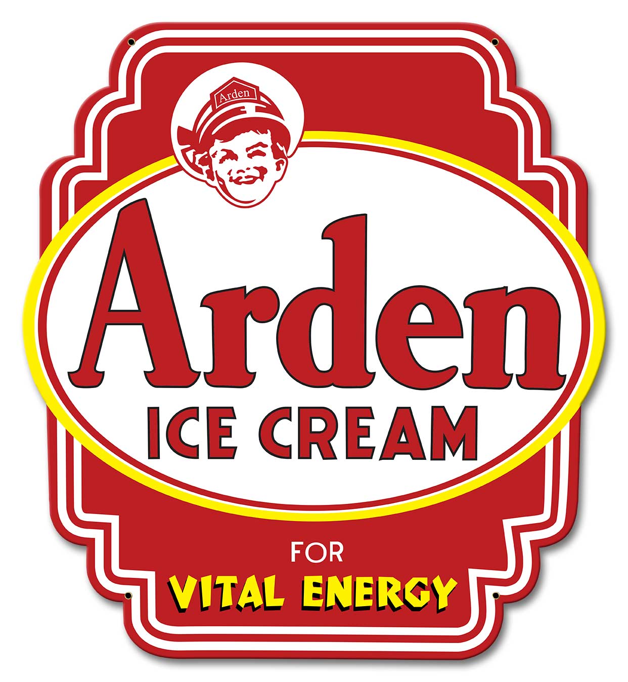 Arden Ice Cream Sign