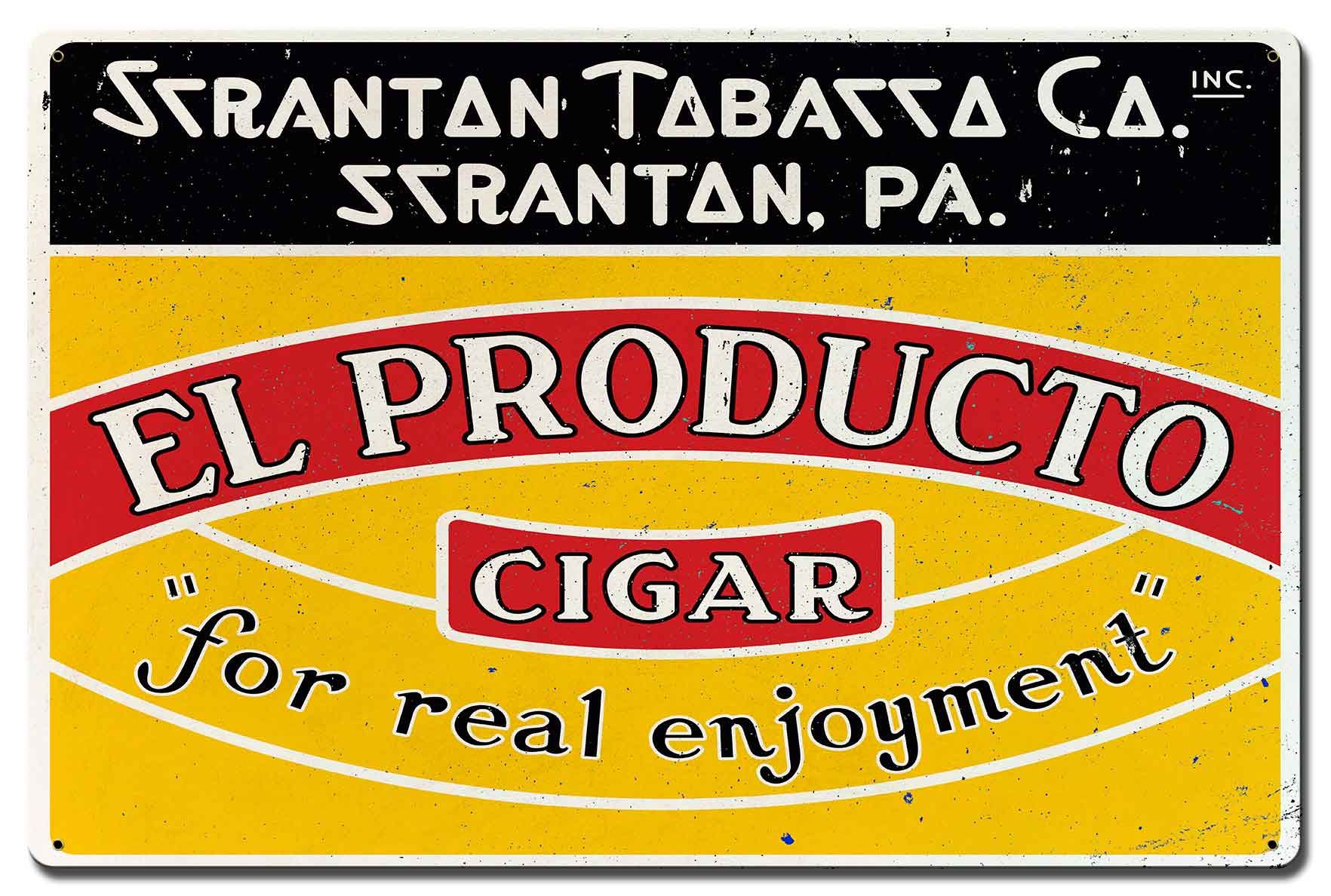 El Producto Cigar Sign