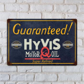 Hyvis Motor Oil Sign
