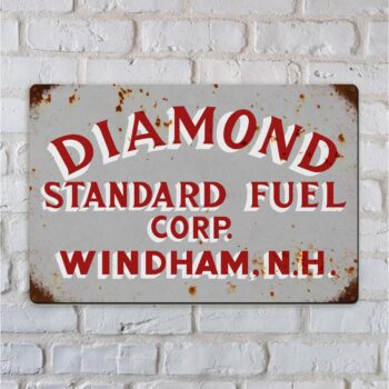 Diamond Standard Oil Sign