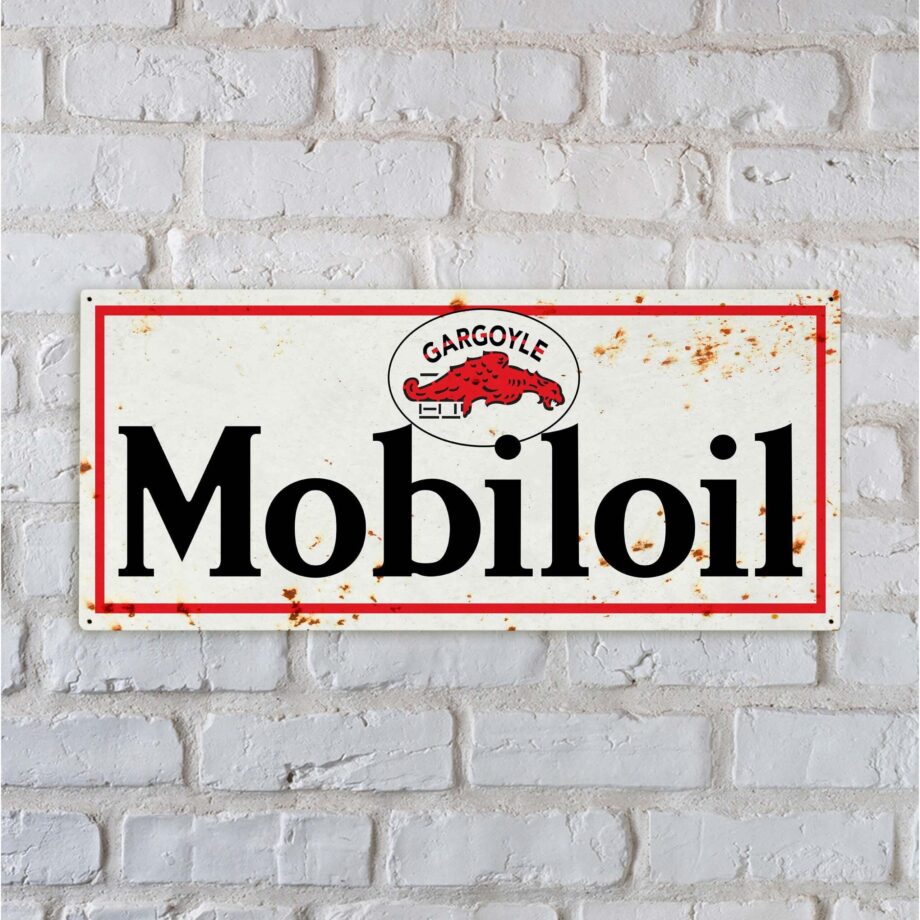 Mobiloil Gargoyle Sign