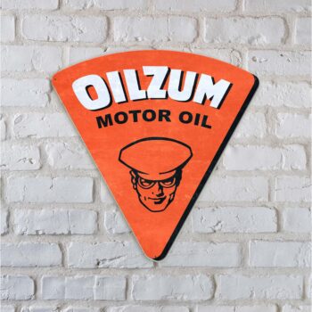 Oilzum Motor Oil Sign 24" x 24" Garage Art