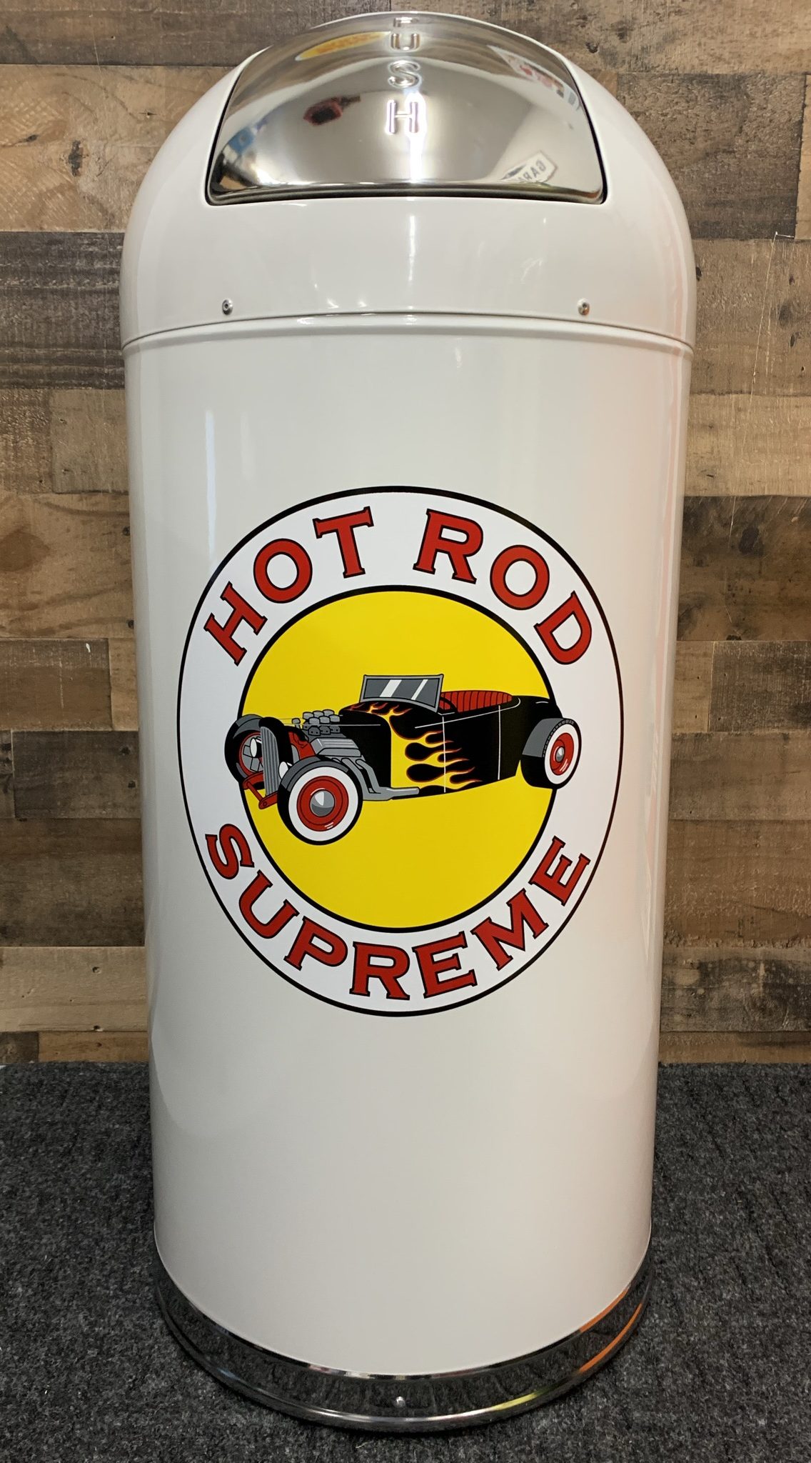 Hot Rod Supreme Retro Trash Can