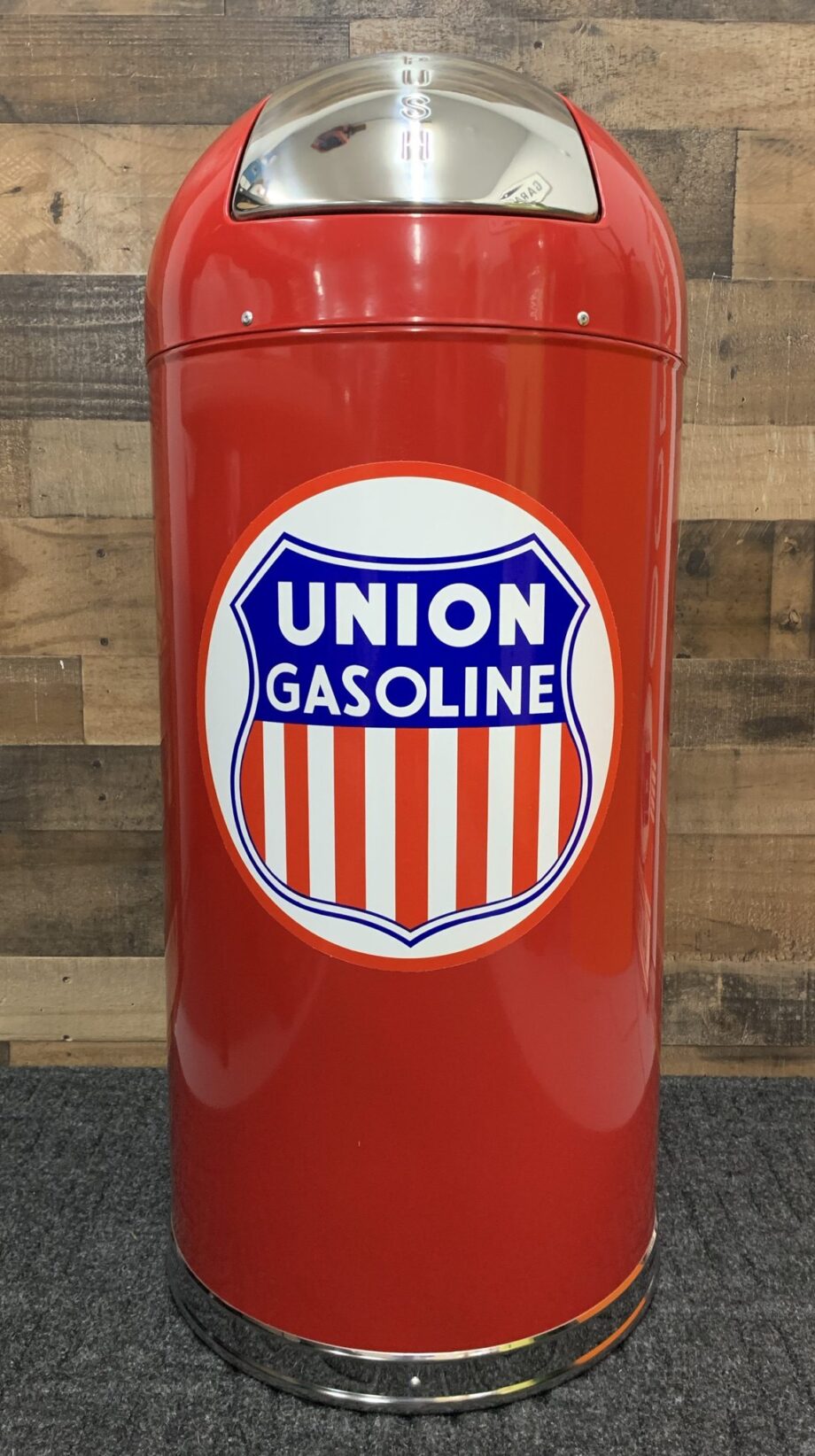 Union Gasoline Retro Style Trash Can - GA28076