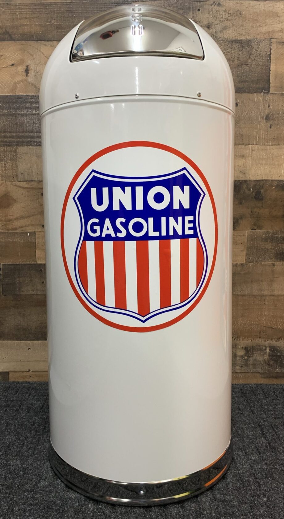 Union Gasoline Retro Trash Can