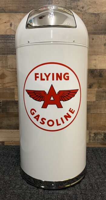 Flying "A" Gasoline Retro Style Trash Can