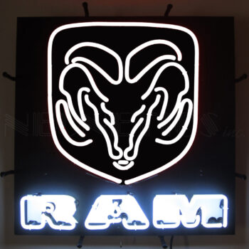 Dodge Ram Neon Sign Neon Automotive Light Display