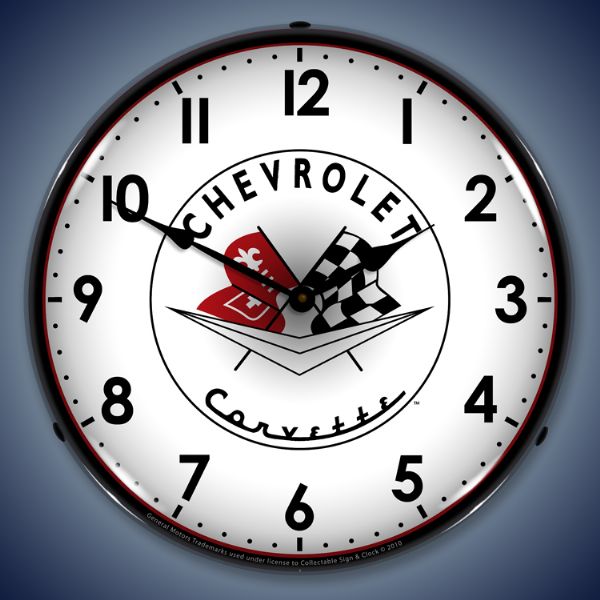 1956-57 Corvette logo